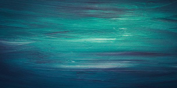 Dark green painted wooden background - Photo, Image