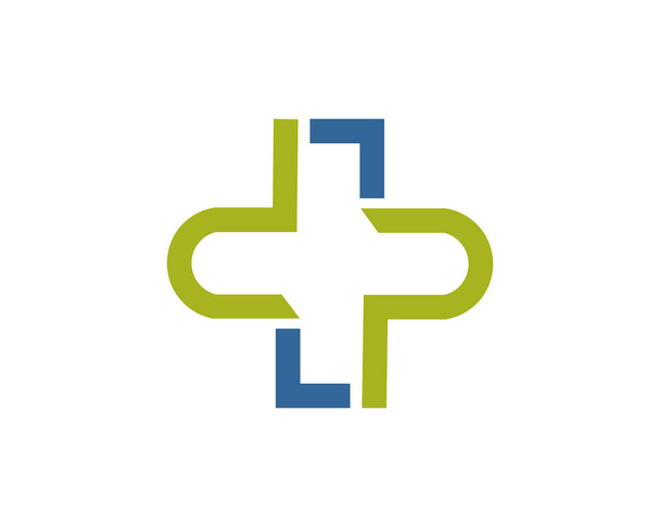 ιατρικής περίθαλψης περίθαλψη νοσοκομείο κλινική σύμβολο έκτακτης ανάγκης - Διάνυσμα, εικόνα