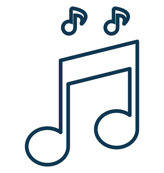 Music Note Vector Icon - Vector, Image