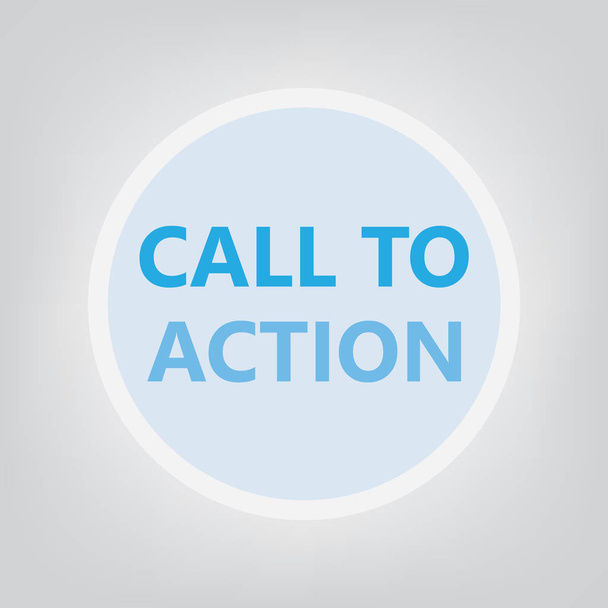 Call To Action concept-vector illustratie - Vector, afbeelding