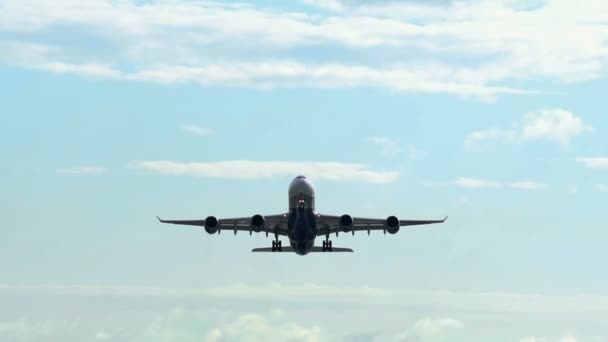 Kereskedelmi repülőgép felemelve - Felvétel, videó