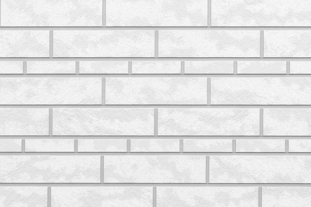 White modern stone tile wall pattern  - Photo, Image