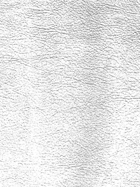 Textura superpuesta angustiada de cuero natural, fondo vectorial grunge. ilustración abstracta vector de medio tono - Vector, Imagen