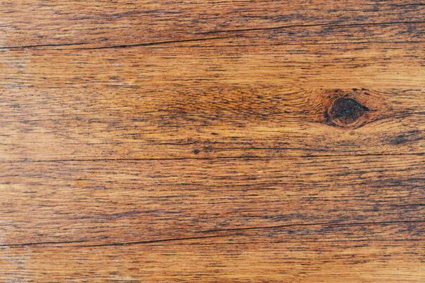 Dark brown rustic wood background or texture with no text - Photo, Image