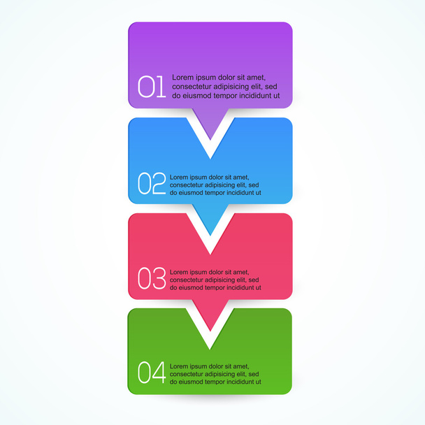 Modern Design template. Graphic or website layout vector - Vector, Image