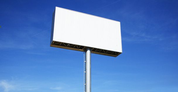 Grand panneau d'affichage blanc
 - Photo, image