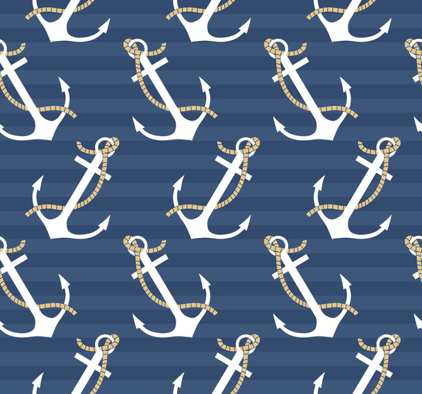 anchors pattern - Διάνυσμα, εικόνα