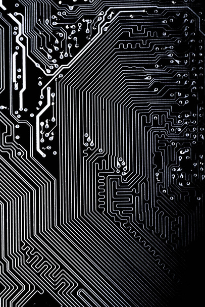Abstract, close up of Mainboard Fundo do computador eletrônico. (placa lógica, placa-mãe do cpu, placa principal, placa do sistema, mobo
) - Foto, Imagem