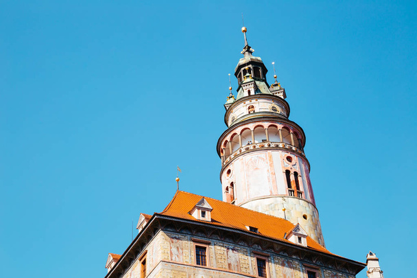 Castle Tower in Cesky Krumlov, Czech - Foto, Bild