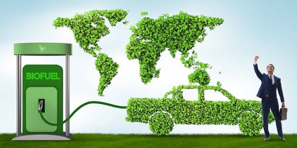 Concepto de preservación de biocombustibles y ecología - Foto, imagen