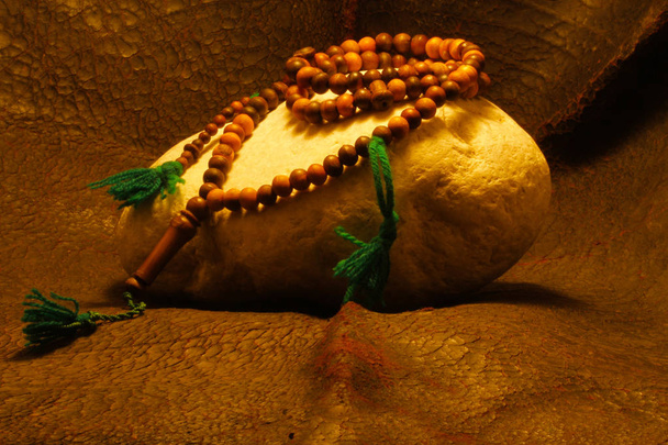 Ένα μαργαριτάρι τοποθετούνται σε πέτρα - Φωτογραφία, εικόνα