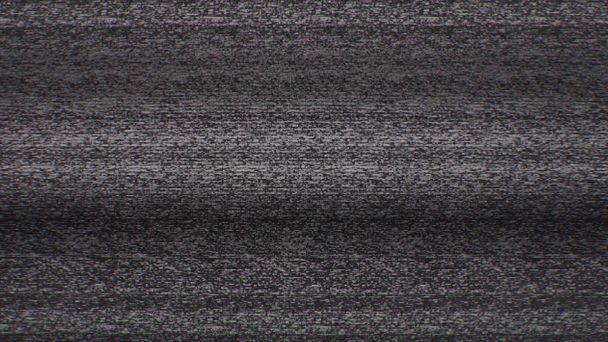 Unique design abstract television screen digital pixel snow noise caused by bad signal reception glitch error video damage - Photo, Image