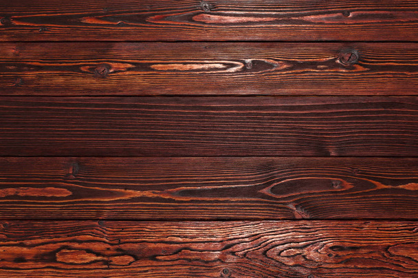 Brown oak wooden textured background - Photo, Image