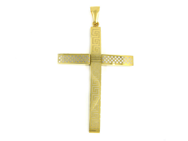 Pendant Jewelry - Cross - Stainless Steel - One color background - Photo, Image