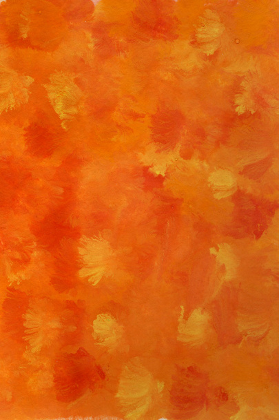 Orange, yellow and red watercolor - Foto, Imagen