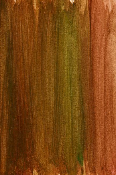 Brown and green watercolor background - Foto, Imagen