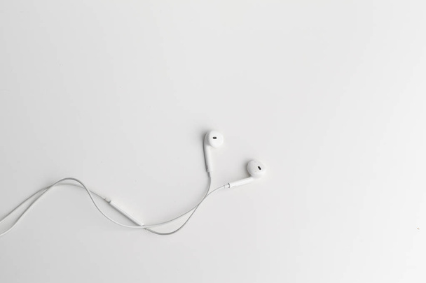concept of digital music Headphones isolated - Photo, image