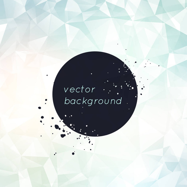 Vector illustration of colorful abstract background, template for your design and decoration - Vector, imagen