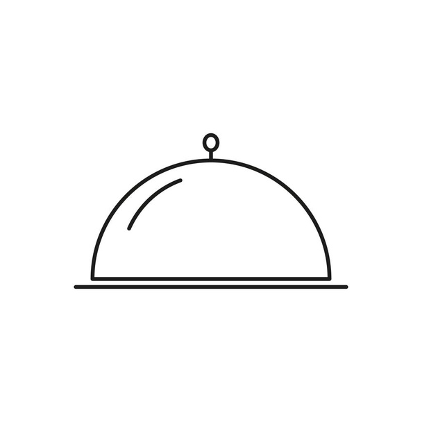レストラン アイコンのディナー - ベクター画像