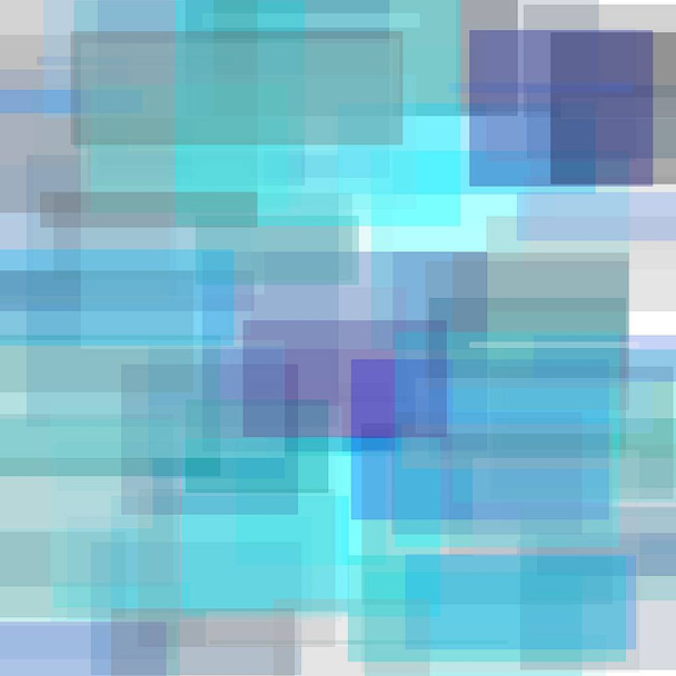 Illustration minimaliste abstraite bleu gris avec des carrés utiles comme arrière-plan
 - Photo, image