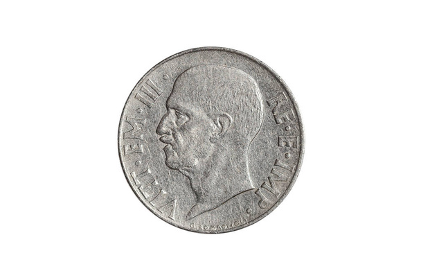 リラ硬貨のイタリア 20 セント - 写真・画像