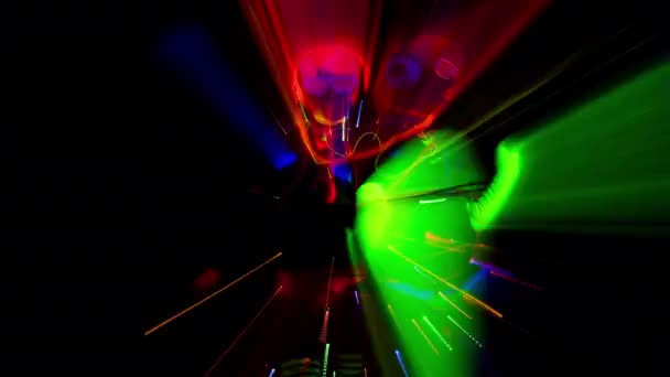fény uv neon szexi disco női cyber baba - Felvétel, videó