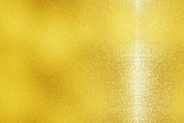 White stains on gold metal surface, abstract background - Photo, Image
