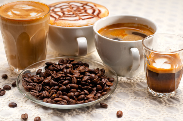 selección de diferentes tipos de café
 - Foto, Imagen