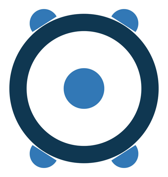 Haut-parleur Glyphe icône vectorielle de couleur modifiable
 - Vecteur, image