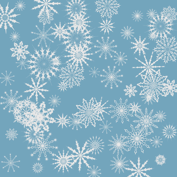 Vecteur de fond Nouvel An avec chute de flocons de neige
 - Vecteur, image