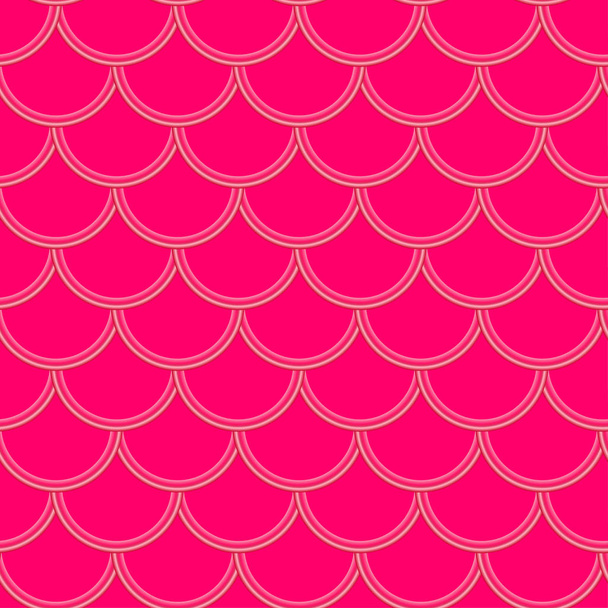 Patrón tradicional japonés sin costura, color pez squama, escamas de sirena, patrón de sirena. vector de stock
 - Vector, imagen