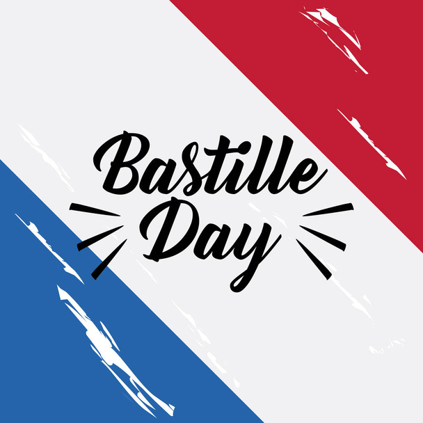 Diseño del día de la Bastilla
 - Vector, Imagen