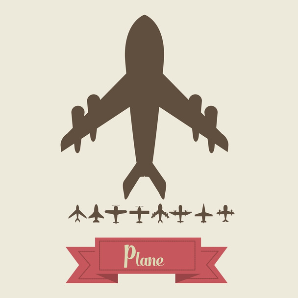 Icone dell'aereo
 - Vettoriali, immagini