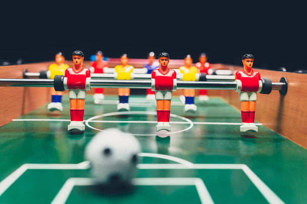 asztali foci játék labdarúgók (kicker) - Fotó, kép