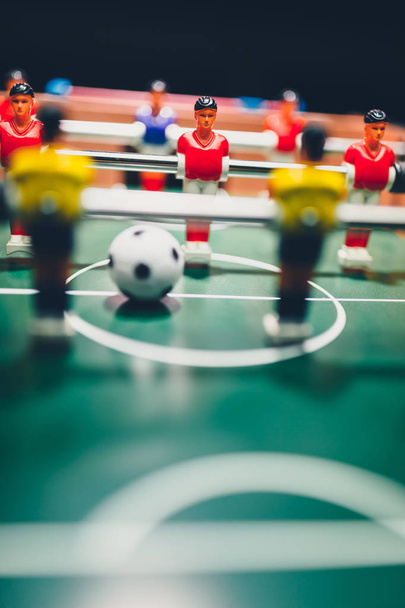 table football soccer game players (kicker) - Фото, изображение