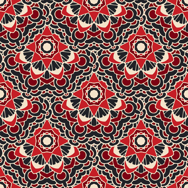ethnic seamless pattern design surface - Вектор,изображение