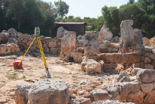 Part of Talayotica constructions of den Galmes - Photo, Image