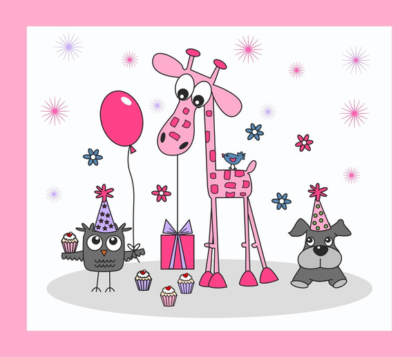 birthday or other celebration - Vector, Image