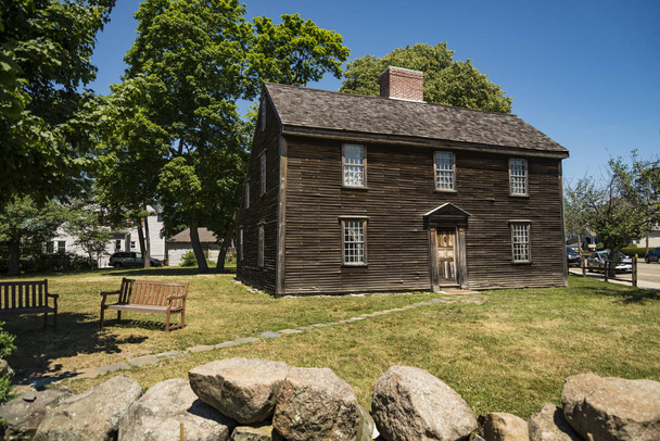 Birthplace of John Adams, the 2nd President and Revolutionary War hero, Adams National Historical Park in Braintree, Quincy, MA. - Photo, Image