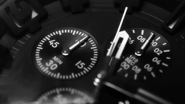 clock hands. Macro watch - Footage, Video
