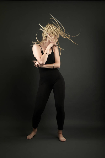 sexy woman dancing dancehall  - Photo, Image