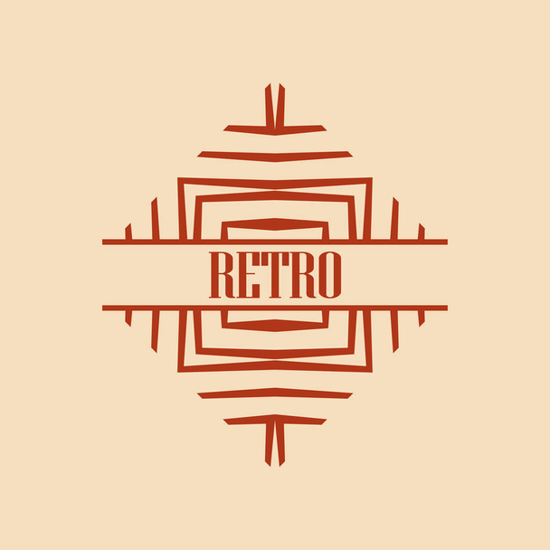 Art Deco Logo - Vecteur, image