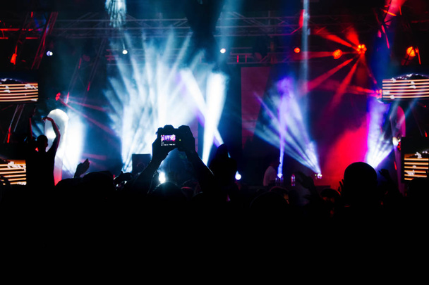 The photographer is shooting video in concert - Photo, Image