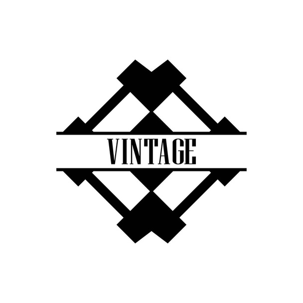 Art Deco Logo - Vector, Imagen