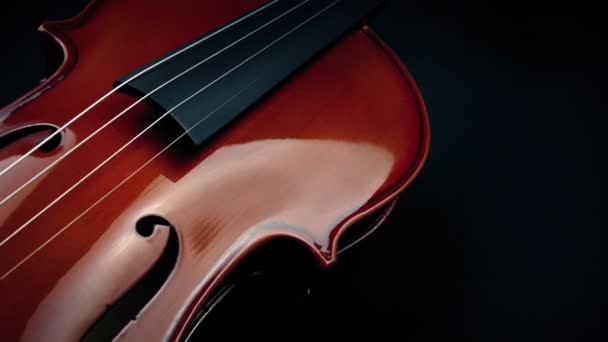 Mijania skrzypce instrumentów muzycznych - Materiał filmowy, wideo