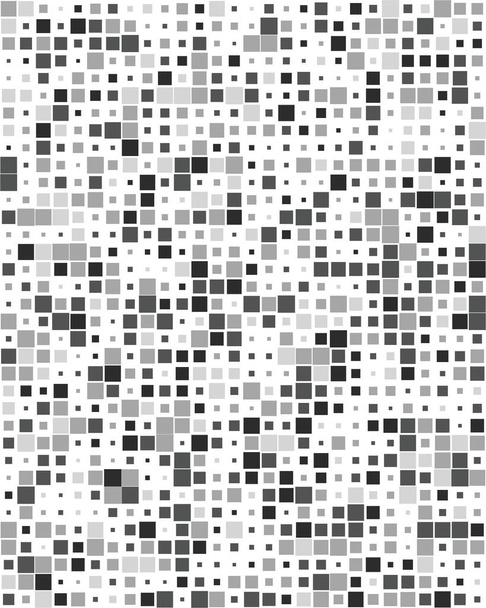 Seamless vector pattern with gray squares, background - Vector, Image