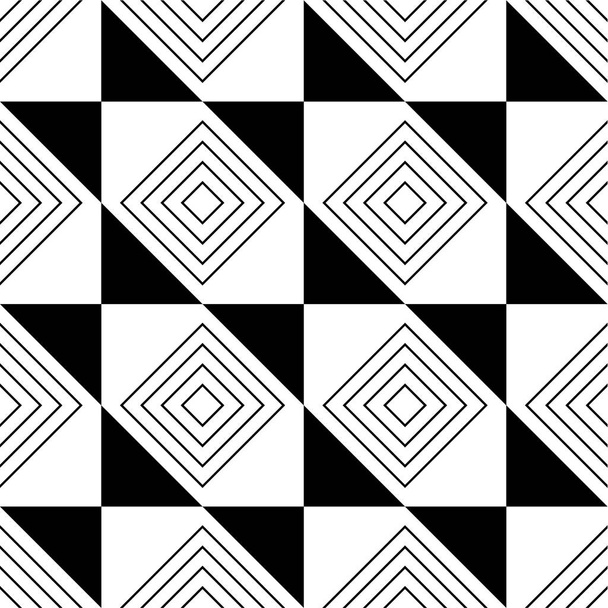 abstract, seamless pattern in black and white. Vector file eps 10 - Vector, Image