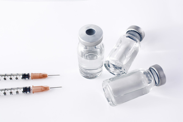 Syringes and vials - Photo, Image
