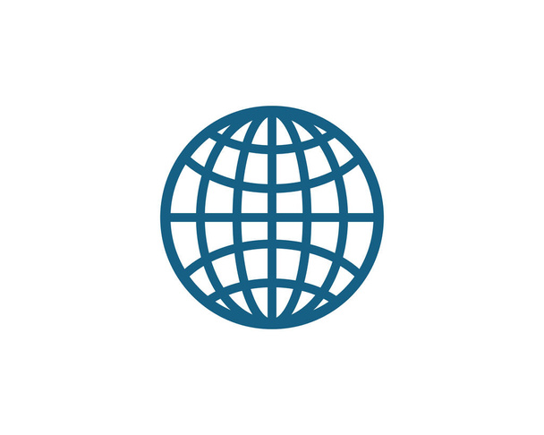 Illustrazione dell'icona vettoriale del logo del modello Wire World
 - Vettoriali, immagini