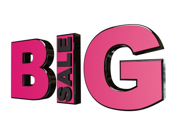 Big Sale 3d - Foto, Bild